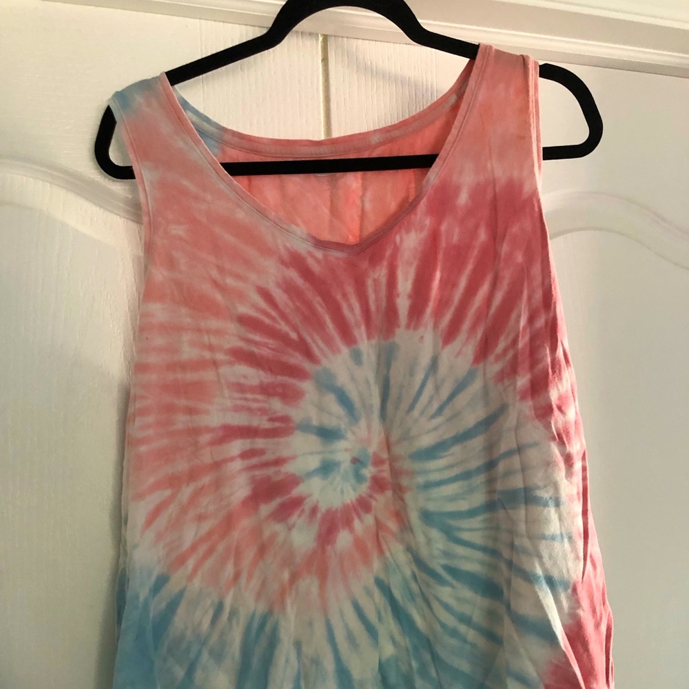 Tie dye tank top